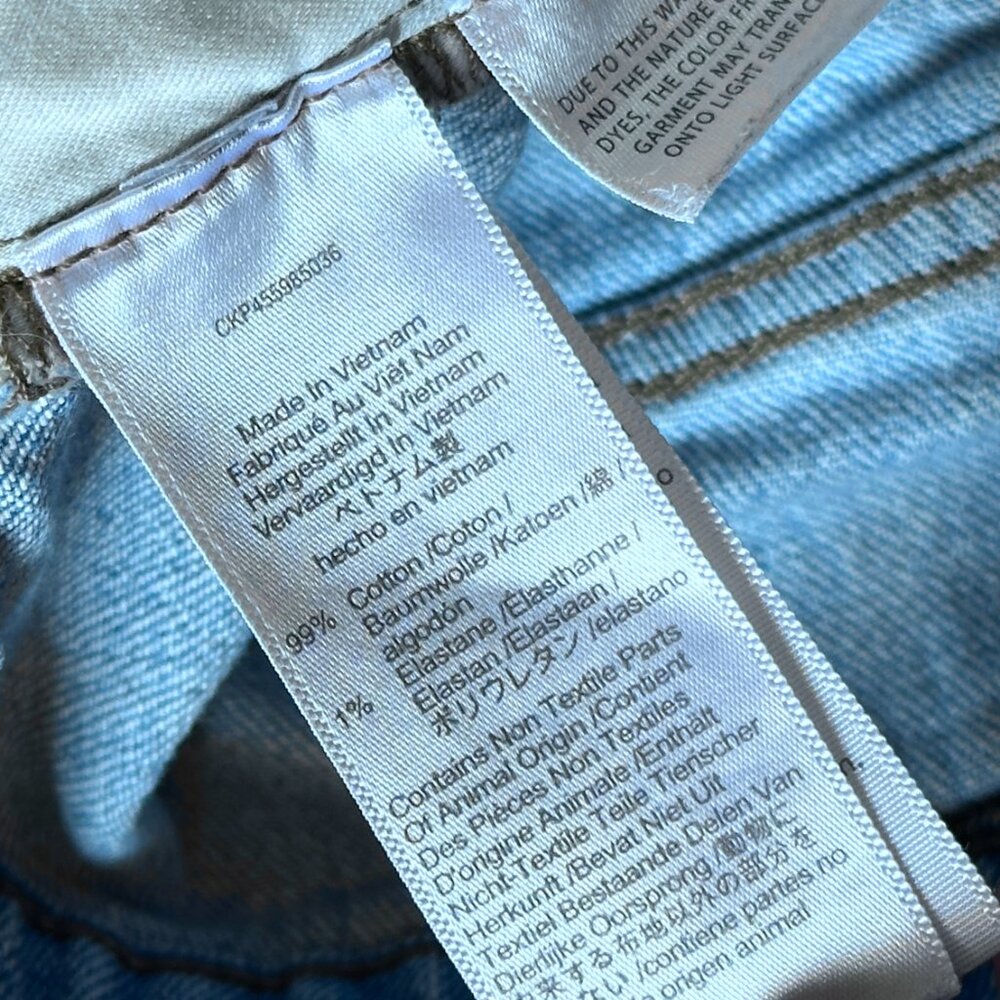 Madewell The Perfect Vintage Jean Size 31 Medium Wash - Picture 6 of 12